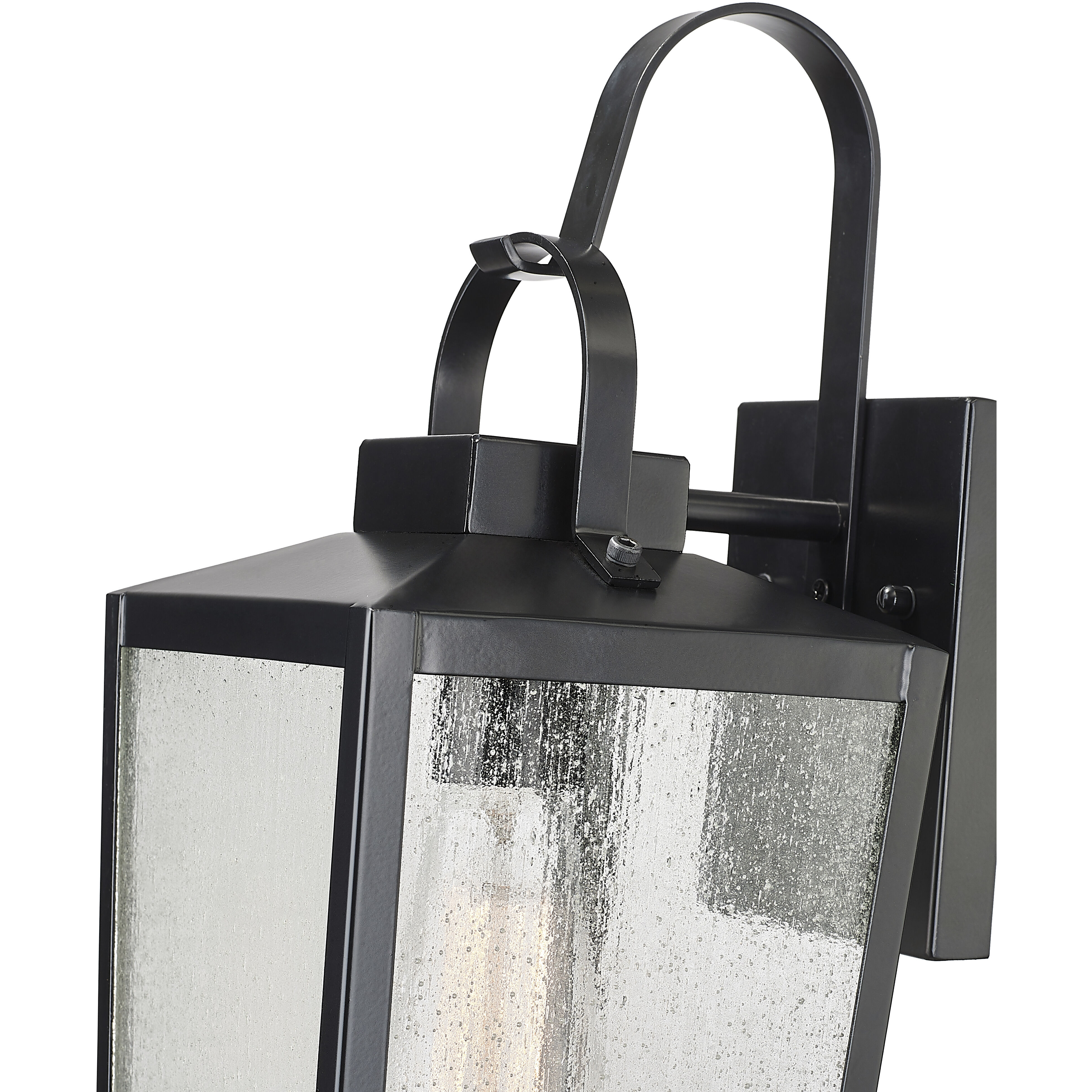 Devens 1 Light 17.88 inch Powder Coated Black Outdoor Wall Sconce